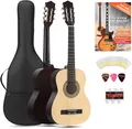 Wunderschöne Konzertgitarre / Kindergitarre 1/2 für Linkshänder / Starter-SET!