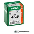 SPAX Universalschrauben T20 Senkkopf WIROX 1191010400253 4 mm x 25 mm, 200 St.
