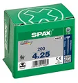 SPAX Senkkopf T20 Vollgewinde, 4x25, WIROX, 4CUT, 200 Stk