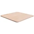 vidaXL Tischplatte Quadratisch 50x50x1,5 cm Eichenholz Unbehandelt