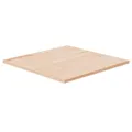 Tischplatte Quadratisch 50x50x1,5 Cm Eichenholz Unbehandelt