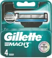 Gillette 4er-Pack Mach 3 Ersatzklingen
