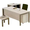 JVmoebel Schreibtisch Moderner Schreibtisch Luxus Büromöbel Holz Tisch Arbeitszimmer (1-St., 1x nur Schreibtisch), Made in Europa beige