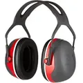 3M Kapselgehörschutz Schwarz, Rot X3A-1