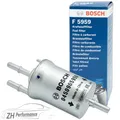 BOSCH F 5959 Kraftstofffilter für Audi A1 A3 Seat Ibiza Leon Skoda Fabia VW Polo
