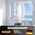 Fensterabdichtung Klimaanlage 400cm HOOMEE Reißverschluss Fenster
