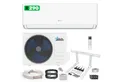Kältebringer Split-Klimagerät R290 Split Klimaanlage Set - 12000 BTU - Kühlen & Heizen - , 3,7 kW, WiFi/App, inkl. Montagematerial, sehr leise und energiesparend