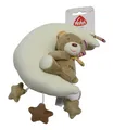 Fehn Spieluhr Baby Einschlafhilfe Teddy im Mond - Kuscheltier