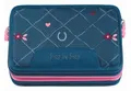 Step by Step XXL Pencil Case, 3 Folds Federmäppchen dunkelblau Neu