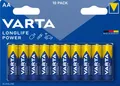 Varta Longlife Power Batterien AA/Mignon 1.5V 2930mAh 10-Stück