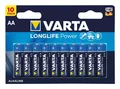 Varta Batterie Longlife 10x AA 2900 mAh - 4906121461