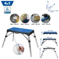 Brilliant KS Tools Universal Werkbank , Arbeitstisch, Tritt-Hocker, Rollbrett