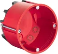 KAISER Brandschutz-Gerätedose HWD 68 | 9463-02 | Hohlwand | Ø 68x49 mm | EI30-EI90 | halogenfrei | Kunststoff | rot