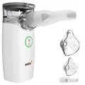 Pulox IN-100 Inhalator - Elektrischer Nebulizer Vernebler, wiederaufladbar für Kinder & Erwachsene