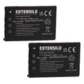 EXTENSILO 2X Akku kompatibel mit Casio Exilim EX-Z11, EX-Z12, EX-Z5, EX-Z4, EX-Z15, EX-Z6, EX-Z3, EX-Z18 Kamera (700 mAh, 3,7 V, Li-Ion)