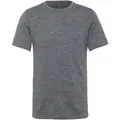 Odlo Merino 200 Funktionsshirt Herren in odlo steel grey melange, Größe L HW 2024