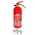 GLORIA - 1kg Pulver-Autofeuerlöscher - PDE 1 GA - mit Manometer - mit Kfz-Halterung - für die Brandklassen A,B,C - inkl. Prüfnachweis