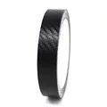 Finest Folia 10 Meter (0,79€/Meter) Zierstreifen Auto Motorrad Boot Modellbau Farbauswahl Dekorstreifen Seitenstreifen Klebestreifen (Carbon Schwarz, 10mm Breite)