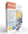 Peach Laminierfolien 65x108mm Gepäckanhänger - 125 mic - 100 pouches - glänzend - geeignet für alle Laminiergeräte - PP525-11