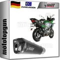 exhaust zugelassen delta race schwarz mivv fur kawasaki versys 1000 2019 19