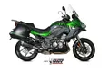 Auspuffterminal MIVV DELTA RACE Schwarz KAWASAKI VERSYS 1000 2022 2023 2024