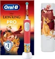Oral-B Pro Kids König der Löwen Rot Elektrische Zahnbürste für Kinder ab 3 Jahren