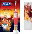 Oral-B Pro Kids König der Löwen Elektrische Zahnbürste 1 Aufsteckbürste, 1 Etui