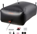 VEVOR Wasserspeicherblase, 540 L PVC-Weichwasserbeutel, Wasserspeicherbehälter, auslaufsicherer & verschleißfester Wassertank für die Outdoor-Bewässerung von Wohnmobil, LKW, Notfall