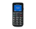 Panasonic KX-TU110EXB, unlocked, Seniorenhandy (Dual-SIM, Kamera, Taschenlampenfunktion, große Tasten, Hörgerätekompatibel, SOS-Funktion), Schwarz