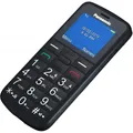 Panasonic KX-TU110, schwarz, Seniorenhandy, stoßfest, Taschenlampenfunktion