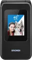 Brondi 10281080, Klappgehäuse, Dual-SIM, 7,11 cm (2.8"), Bluetooth, 1000 mAh, Schwarz, Metallisch