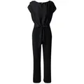 SWING Jumpsuit (1-tlg) Drapiert/gerafft schwarz 34