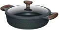 RESTO Kitchenware Bräter Ran, Kochtopf antihaftbeschichtet und spülmaschinenfest, Aluminiumguss (2-tlg), Geeignet für alle Herdarten, auch Induktion, im Geschenkkarton