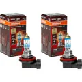 2x OSRAM H11 NIGHT BREAKER 220 Halogen bis zu +220% 1350 lm 55W Model 2024/25