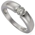 Zeeme Silber Ring Silber 925 mit Zirkonia weiß