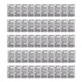 Silica Gel Beutel Sachets Trockenmittel Kleine Beutel?Mehrzweck-Trockenmittelbeutel zur Absorption von Feuchtigkeit, Luftentfeuchter, Schimmelgerüchen?50 Pakete.