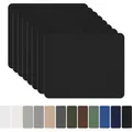 Selbstklebende Nylon-Patches 20x15cm, 8er Pack Schwarz -  Reparatur für Zelte...