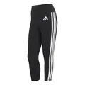 adidas Women's Optime Essentials Workout 3-Stripes 3/4 Leggings, black/white, S