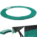AREBOS Randabdeckung Trampolin Randschutz Umrandung 305 cm Grün 28 cm Breite