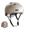 Crazy Safety Vertigo Fahrradhelm mit LED Vorder- & Rücklicht (USB-C) – Urban City Helm für Damen & Herren – Inkl. Regenschutz & Magnetschließe