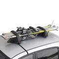 Skiträger Ski Snowboard Träger Dachträger Ski Dachträger Aconcagua Schwarz 2x