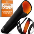 WHEELOO E-Bike Akku Schutzhülle für mehr Reichweite I universale Passform I Fahrrad Abdeckung für integrierte E bike Akkus I Ebike Schutz