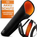 E-Bike Akku Schutzhülle I Ebike Schutz Hülle für mehr Reichweite I universale Passform I Fahrrad Abdeckung für integrierte E bike Akkus I Lackschutz Zubehör Regenschutz Fahrradzubehör WHEELOO