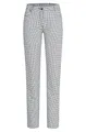 GREIFF Damen Arbeitshose Five-Pocket 5319 Cuisine Basic - Regular Fit Hose mit Gummibund hinten - Gastronomie, Service, Küche & Restaurant - Grüner Knopf Zertifiziert - S/W Pepita - 40