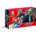 Nintendo Switch Neon-Rot/Neon-Blau (2019 Edition) Mario Kart 8 Deluxe Bundle - Schwarz/Blau/Rot