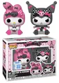 Funko Pocket Pop! 2er*Hello Kitty*MY MELODIE & KUROMI [ca. 4,5 bzw. 4,8cm]*NEU