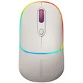 CANYON MW-22 2-in-1 RGB-Funkmaus, Beige