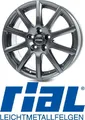Rial Milano titanium 5.5x14 ET43 - LK4/108 ML63.4 Alufelge grau