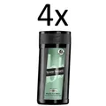 4X BRUNO BANANI MADE FOR MEN 3IN1 SHOWER GEL 4 X 250 ML *NEU*