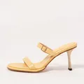 Neosens Sandalen mit hohem Absatz Damen S3194 NAPPA SUN LIGHT/ ALBANA Farbe Gelb